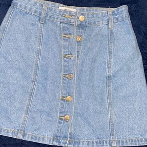Jean skirt